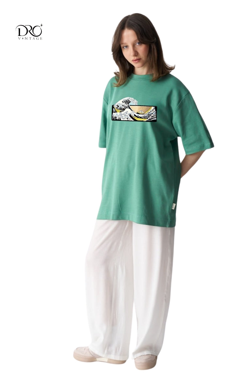 Dro Vintage Great Wave T-Shirt